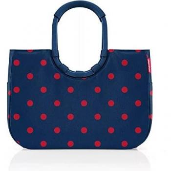 Reisen Telo Loopshopper L‑Frame Blue Checkered Purse