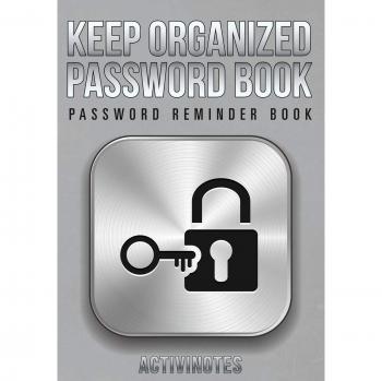 Keep Organized Password Book