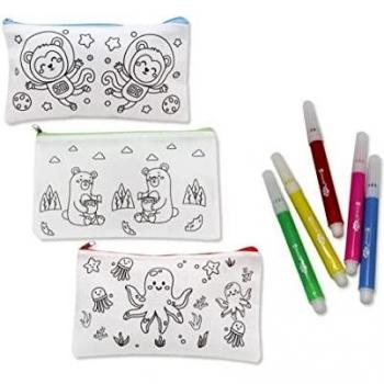 Kit de Colorear 12x21cm con Rotuladores a Elegir