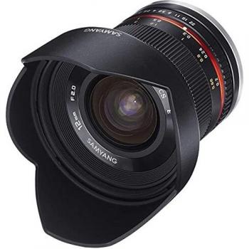 Samyang Rokinon 12mm f/2.0 NCS CS Obiettivo per Fotocamere MFT (Micro Quattro Terzi)
