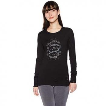 Odlo Damen L/S „Alliance“ Crew Top in Schwarz – Saison 2018 – S