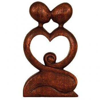 Afrikanische & Asiatische Simandra Holzkunst – 30 cm