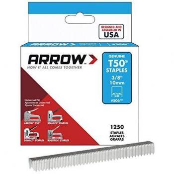 Arrow ARRT5038S T50 Staples 10mm (3/8in) (Box 1250)