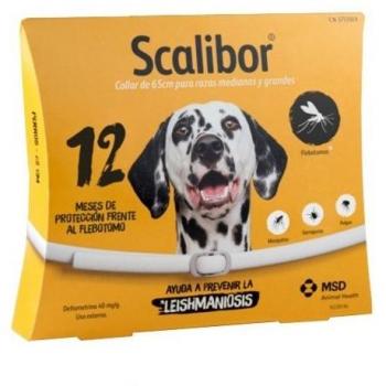 ColaGuard 65 cm: Collar Antiparasitario Scalibor