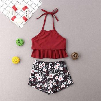 Tops y Shorts Florales para Mamá e Hija