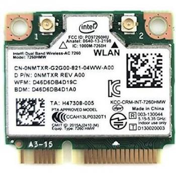 Intel Wireless-AC 7260 PCIe Half Mini Card