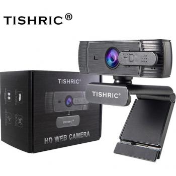 Cámara Web TISHRIC H701, USB, Full HD 1080P, con Micrófono