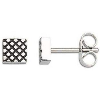 XENOX Silbergold Herren-Ohrstecker X2601