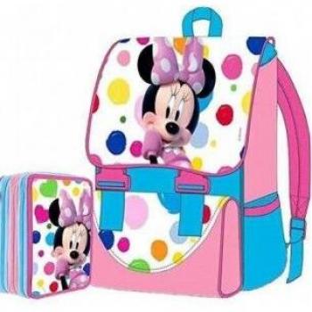 Minnie Magic Pack: zaino scolastico con astuccio 3 zip