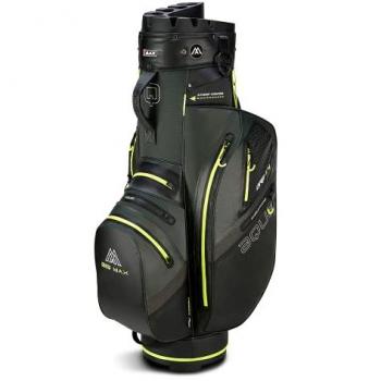 Sac de golf Big Max Aqua Silencio 4 vert forêt/noir/limette