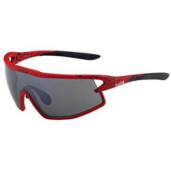 Bolle Polarized Fenix Sunglasses for Men, Black Acid Matte, Volt+ Gun/CAT3