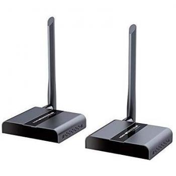 Techly HDMI-Wireless-Transmitter und -Receiver, AV-Extender, Schwarz