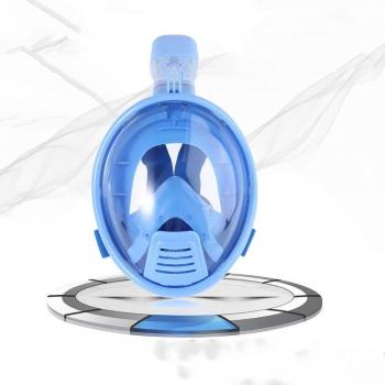 Silicone Full Face Snorkeling Mask for Children 3-8 Years