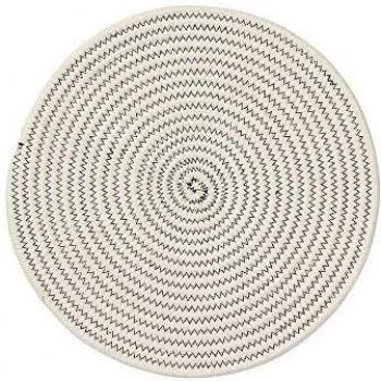 Grey Oliver Rope Dining Mat