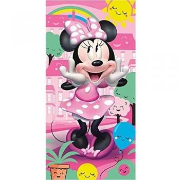 Drap de plage Minnie Disney en coton
