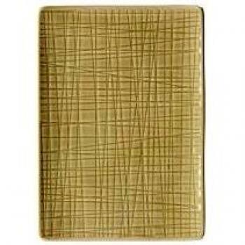 Rosenthal Mesh Cream flache Platte 18x13cm für Servieren