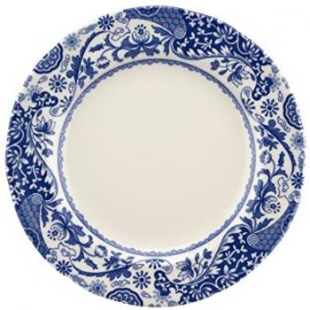 Spode Brocato Blue & White 20cm Plates Set of 4