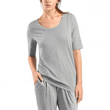 HANRO Damen Fitness Shirt, Grau