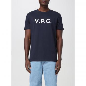 Blue A.P.C. T-Shirt for Men