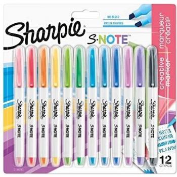 SHARPIE S|Note 12er Blister