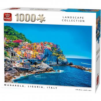 Italië Puzzel: Manarola – 1000 onderdelen