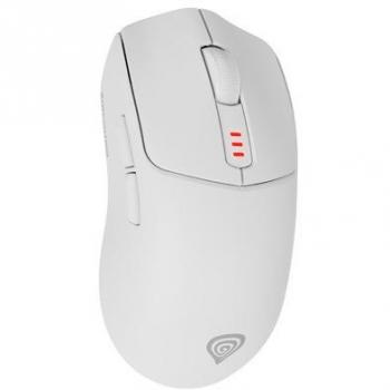 Genesis Zircon 500 Wired Mouse – Bianco