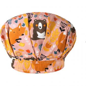 Beauty Salon Scrub Cap with Adjustable Long Hair Design