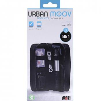 Set di attrezzi per biciclette e scooter Urban Moov T'nB Noir