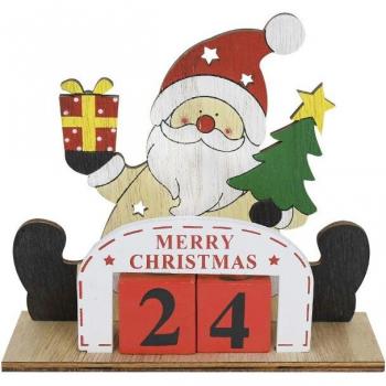 Christmas Cheer Wooden Calendar