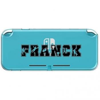 Coque Taperso Switch Lite avec Votre Surnom et Logos Sportifs