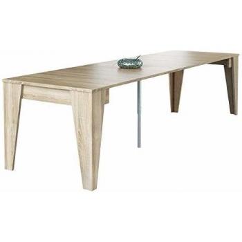 Mesa consola extensible hasta 14 comensales