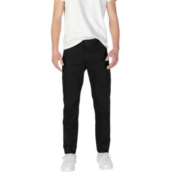Black Cotton Chino Pants Size 36