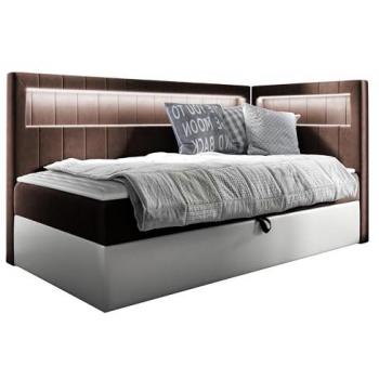 Cama Baltimore 172 Continental Individual 90x200 cm Tapiz Marrón