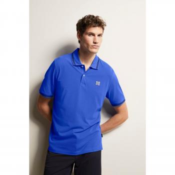 Bugatti Poloshirt 8150 55001A Blau Slim Fit