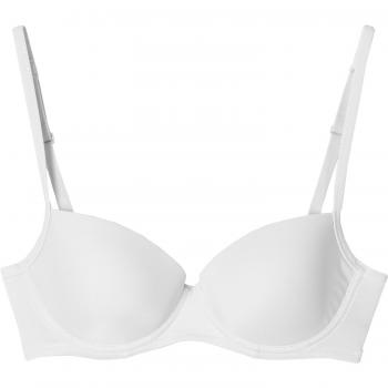 Tezenis Reggiseno Balconcino Microfibra Riciclata Wien Donna Bianco 2C Eco