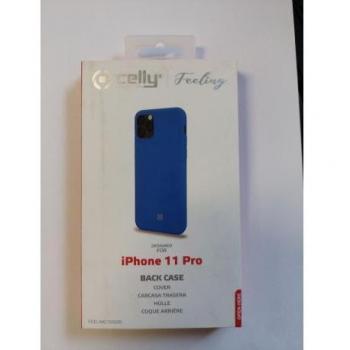 Celly Feeling Custodia per iPhone 11 Pro Blu