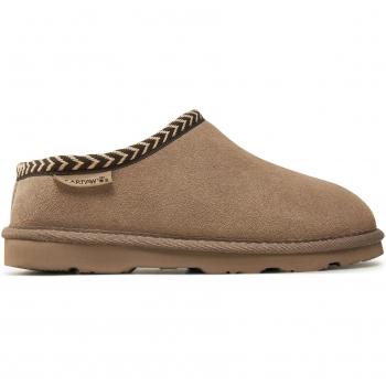 Women’s Mushroom Suede Tabitha Bearpaw Slippers (Size 5)