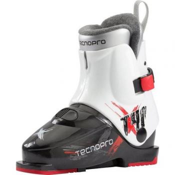 Weißer TECNOPRO Kinder‑Skischuh T40 – 25½