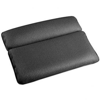 Hom Spa Wellness-Badkissen „Saugkraft“ – Dunkelgrau/Schwarz