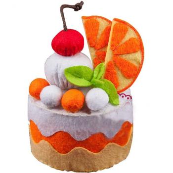 Handmade Felt Cake Toy Kit for Children