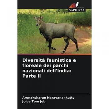 Narayanankutty, Arunaksharan: Diversità faunistica e floreale dei parchi nazionali dell'India: Parte II
