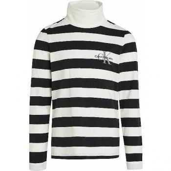 Calvin Klein Jeans Rollkragenpullover IG0IG02743 Schwarz Slim Fit 10Y female