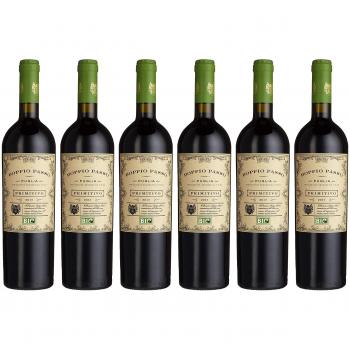 Doppio Passo Primitivo BIO, Rotwein Italien (6 x 0,75l)