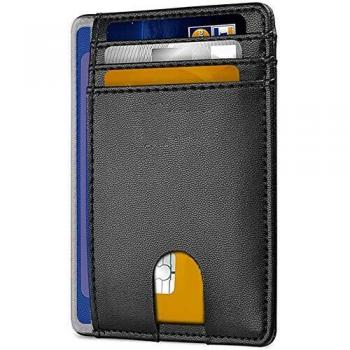 Men's RFID Blocking Credit Card Holder Wallet