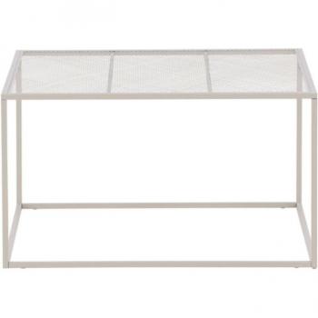 Moderner Netz Couchtisch in Beige