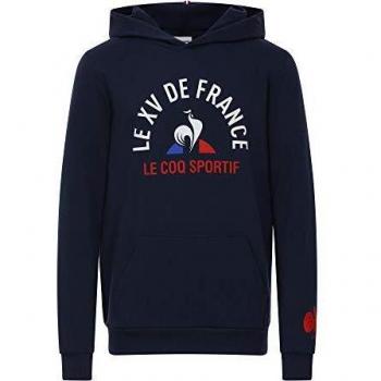 Capuzenpullover Le Coq Sportif „XV de France“, Größe 10 – Farbwechsel