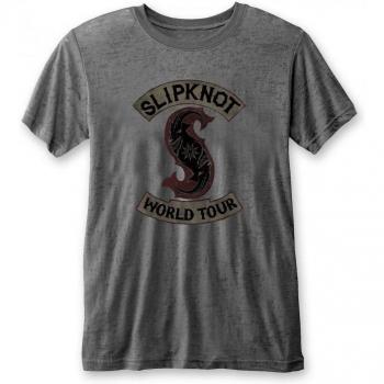 T‑shirt Slipknot Burnout 2024 Carbonio Unisex