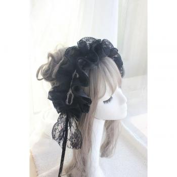 Accessoire Lolita Harry’s Canard Noir Petite Bandeau