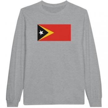 Classic 100% Cotton Eastern Timor Flag Top