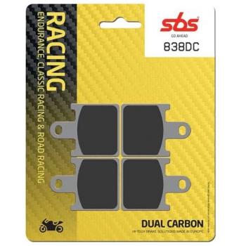 SBS 838DC plaquettes de frein moto